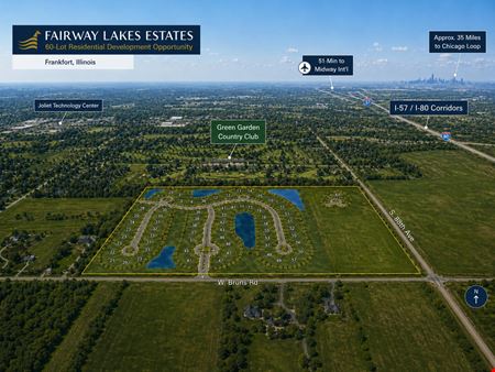 VacantLand space for Sale at Fairway Lakes Estates in Frankfort