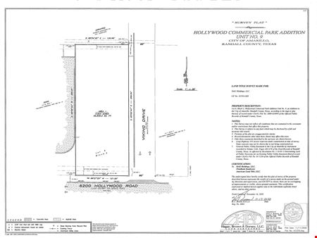 VacantLand space for Rent at 6200 Hollywood Rd in Amarillo