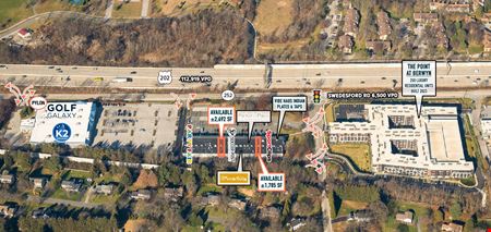 Retail space for Rent at Swedesford Plaza in Berwyn