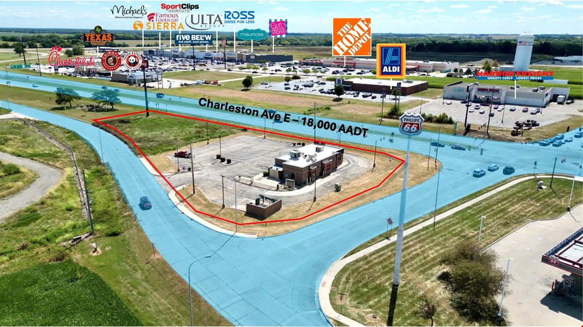 Premium Freestanding Drive-Thru Restaurant | Reconstructed in 2021 | Corner Lot