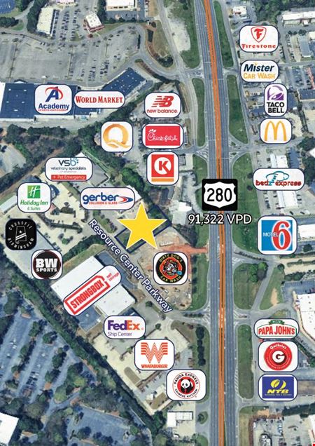 VacantLand space for Sale at Highway 280 Development Opportunity in Birmingham