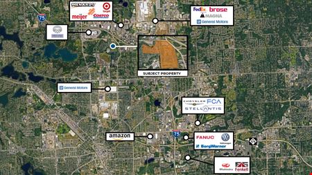 Land space for Sale at Expansive Industrial or Retail Land Site in Auburn Hills