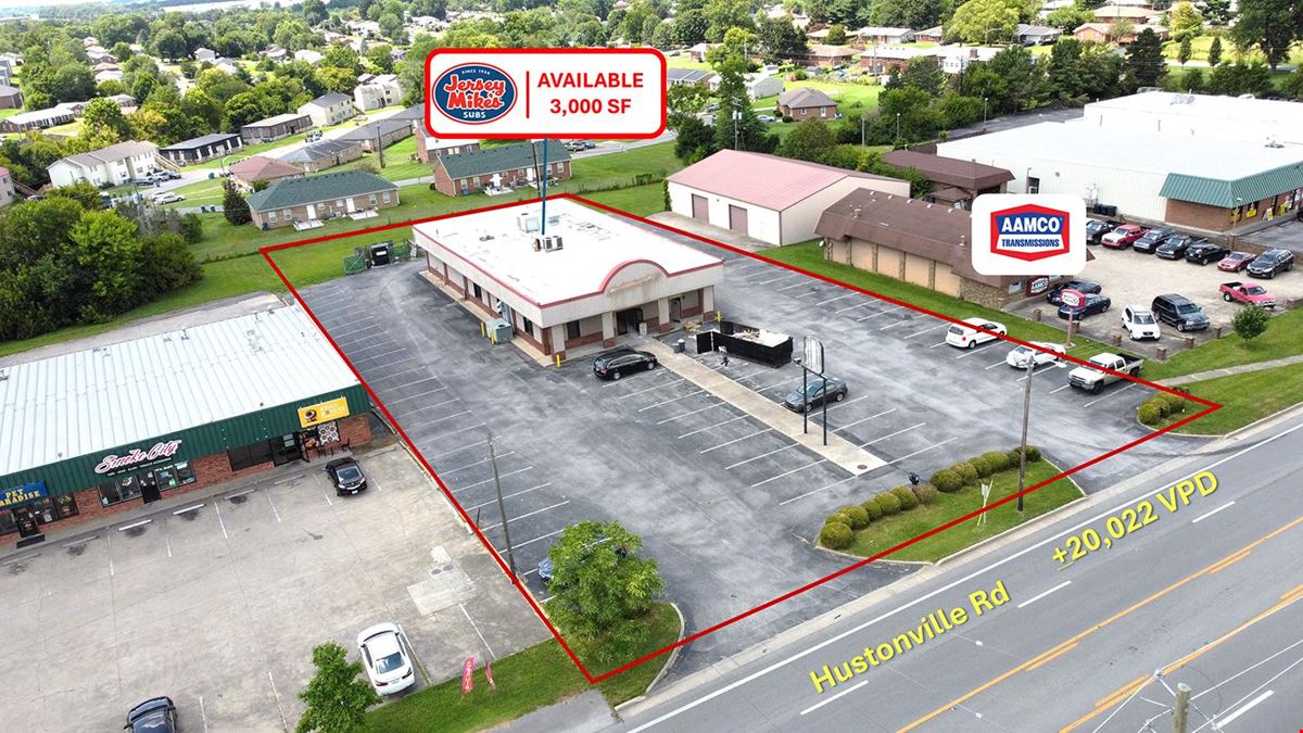 Retail Endcap w/Pick-up Window