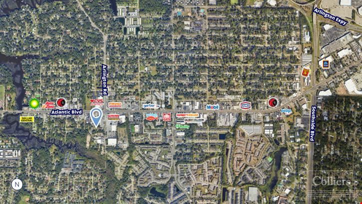 4 Retail Buildings on 3.69± AC Parcel