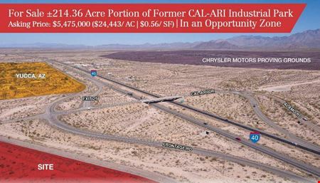 ±214.36 Acre Portion of Former CAL-ARI Industrial Park