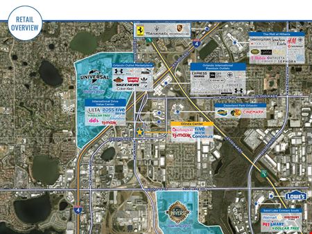 Retail space for Rent at Olinda Center in Orlando