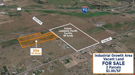 VacantLand space for Sale at 55 Acre White Rd Development Land in Medical Lake