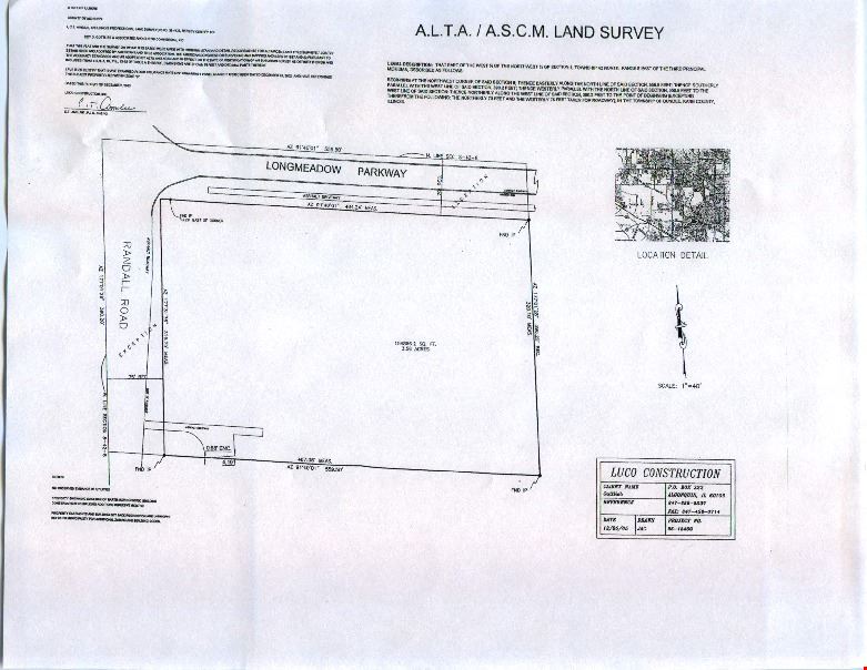 ***PRICE REDUCTION*** 3.44 Acres Retail Development
