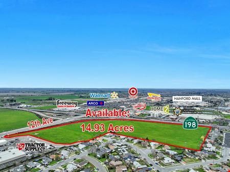 VacantLand space for Sale at Commercial Retail Parcel Available Off HWY-198 in Hanford, CA in Hanford