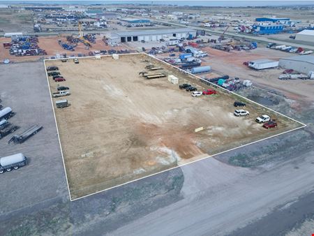 VacantLand space for Rent at ±2.1 Acre Fenced and Mostly Stabilized Yard in Williston