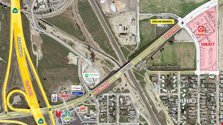 VacantLand space for Rent at Betty Drive & Robinson Road in Visalia