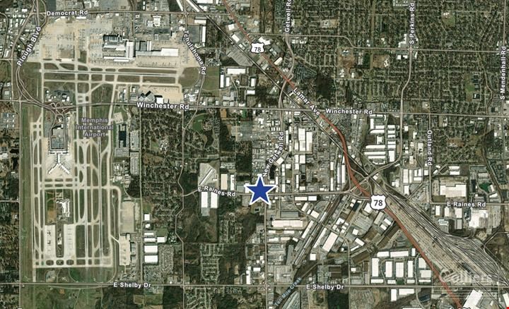 15,000± SF on 0.821± AC Industrial Availability in Memphis