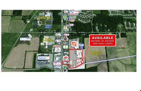 Retail space for Rent at New Kroger Marketplace Development in Crawfordsville