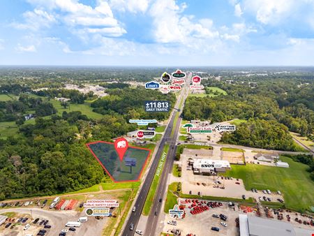 VacantLand space for Rent at Highly-Visible Lay Down Yard Lease Opportunity along Airline Hwy in Gonzales