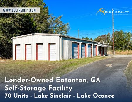 Industrial space for Sale at Lender-Owned Eatonton, GA Self-Storage Facility | 70 Units - Lake Sinclair - Lake Oconee in Eatonton