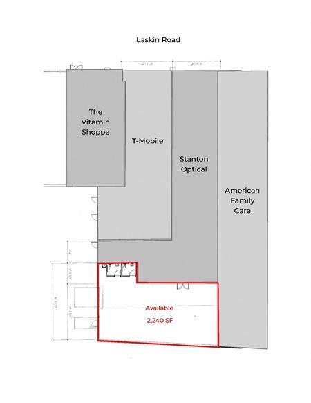 Retail space for Rent at Hilltop South Shopping Center in Virginia Beach