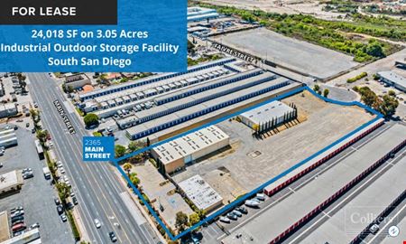 Industrial space for Rent at 24,018 SF on 3.05 Acres | Industrial Outdoor Storage Facility South San Diego in Chula Vista