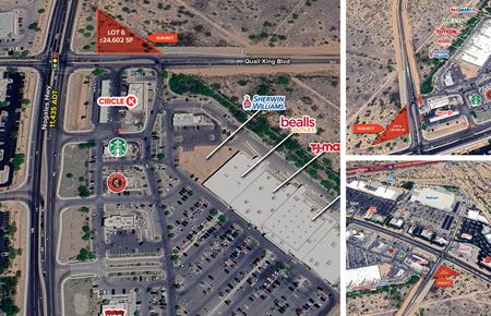 VacantLand space for Rent at The Crossing at Sahuarita - Lot 6 in Green Valley