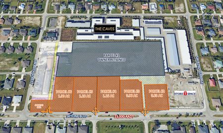Commercial space at Skyline Commercial Development Sites in Cape Coral