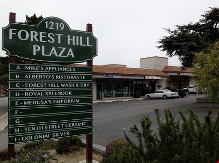 Retail space for Rent at Forest Hill Plaza Shopping Center in Pacific Grove