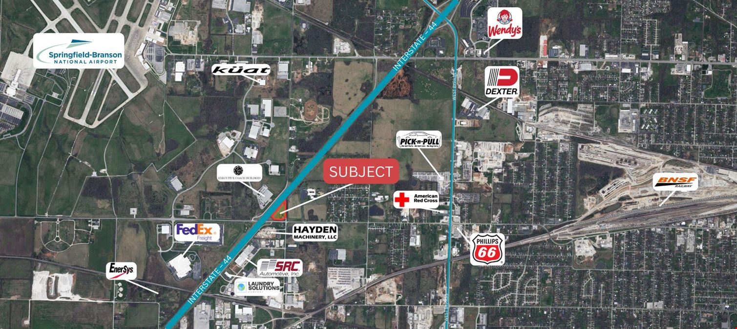 REDUCED - 4 ACRES ON I-44 & DIVISION