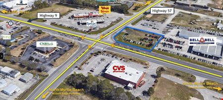 VacantLand space for Rent at NE corner of SC 9 and SC 57 in Little River