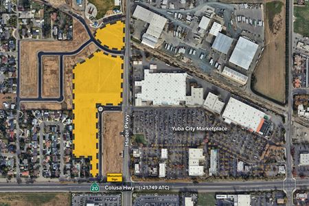 VacantLand space for Rent at Harter Marketplace in Yuba City