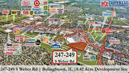 Land space for Sale at 247-249 S Weber Road in Bolingbrook