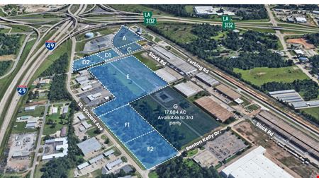 VacantLand space for Sale at Slack Industrial Land: Flex or Build-to-Suit Sites Available in Shreveport