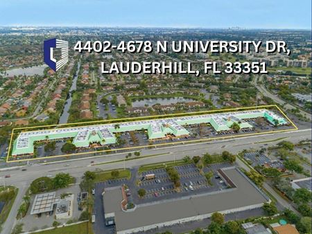 Retail space for Rent at Promenade Plaza in Lauderhill