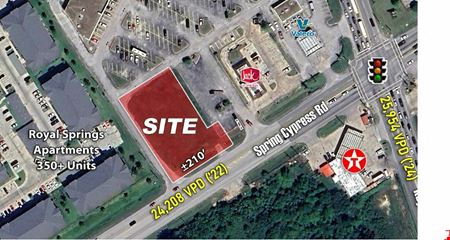 VacantLand space for Sale at NWQ Spring Cypress Rd & Kuykendahl Rd in Spring, Texas in Spring