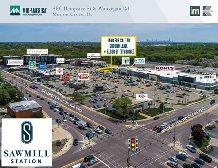 VacantLand space for Rent at Sawmill Station in Morton Grove