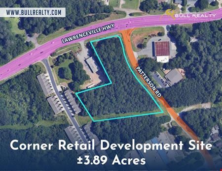 VacantLand space for Sale at Corner Retail Development Site | ±3.89 Acres in Lawrenceville