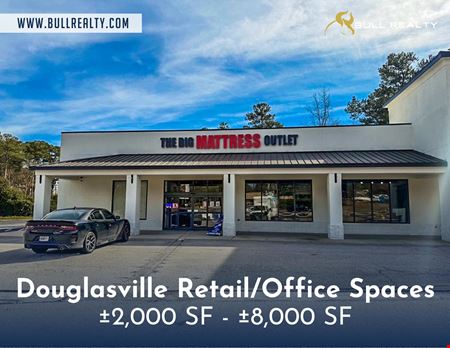 Retail space for Rent at Douglasville Retail/Office Spaces in Douglasville