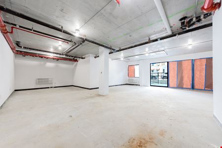 1,000 SF | 134 Erasmus Street | Modern Glass Storefront in Flatbush for Lease