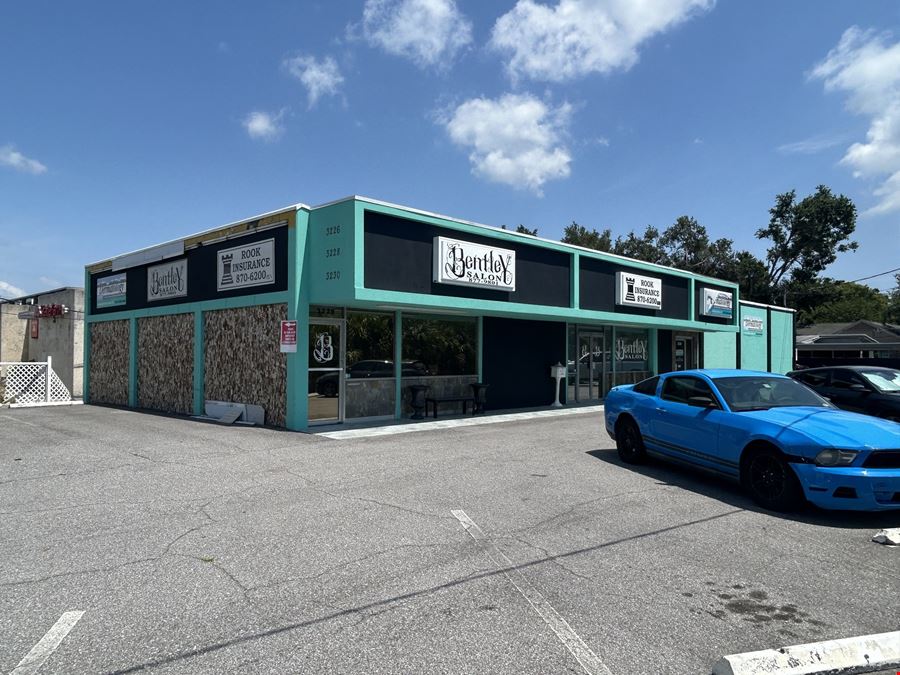 Freestanding South Tampa Retail Strip with Medical