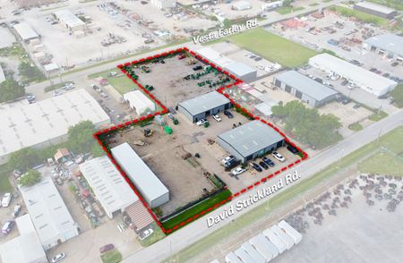 Industrial space for Rent at IOS Site: 8,400 SF + 2 AC Yard in Fort Worth