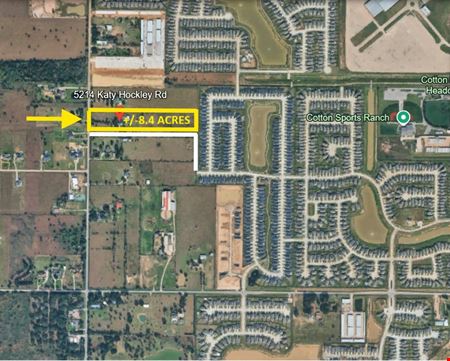 VacantLand space for Sale at 5214 Katy Hockley Rd, Katy TX 77493- 8.4 Acres with Utilities in Katy