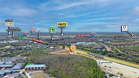 VacantLand space for Rent at Estero Retail Pad Adjacent to Future National Grocer in Estero
