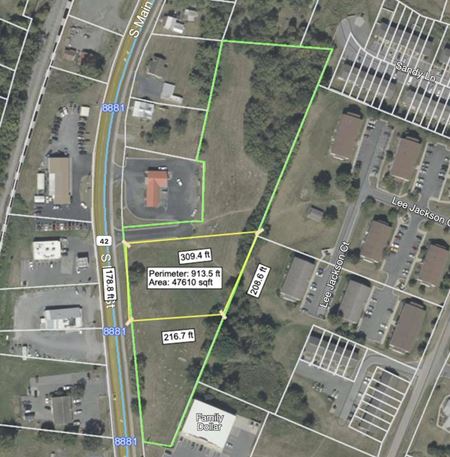 VacantLand space for Sale at Northern 1-Acre Commercial Lot in Broadway in Broadway