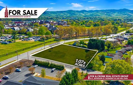 VacantLand space for Sale at Salem, VA Corner Lot in Salem