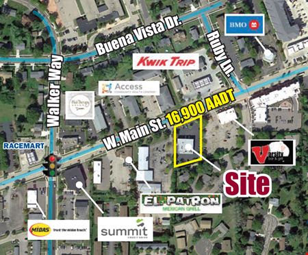 Retail space for Rent at 1221 W. Main St. in Sun Prairie