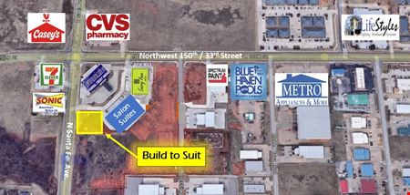Retail space for Rent at 130 NE 150th - Retail Pad Site-BTS in Edmond