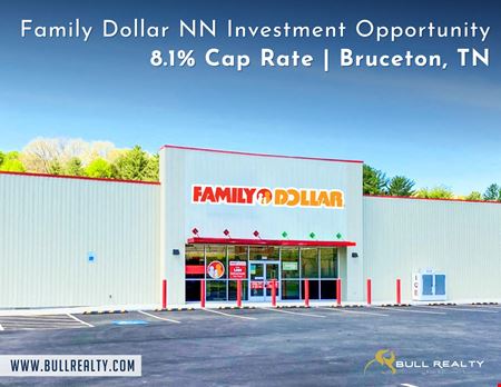 Retail space for Sale at Family Dollar NN Investment Opportunity | 8.1% Cap Rate | Bruceton, TN in Bruceton