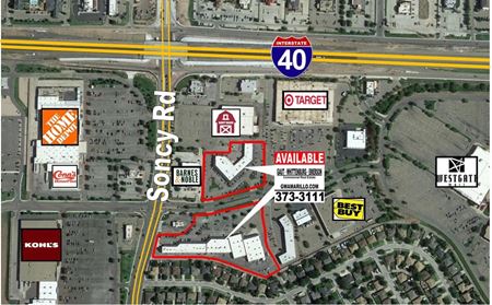 Retail space for Rent at Westgate Park Center in Amarillo