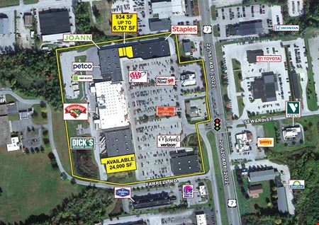 Retail space for Rent at Green Mountain Plaza in Rutland