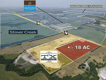 VacantLand space for Sale at 18 AC @ N Custer Rd in McKinney