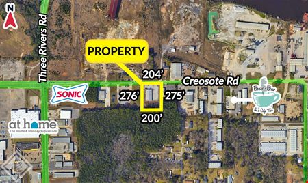 MULTI USE BUILDING ON CREOSOTE RD.