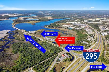 VacantLand space for Sale at  Zoo Pkwy - I 295 H I Land - 2.8 Usable Acres Prox.  in Jacksonville