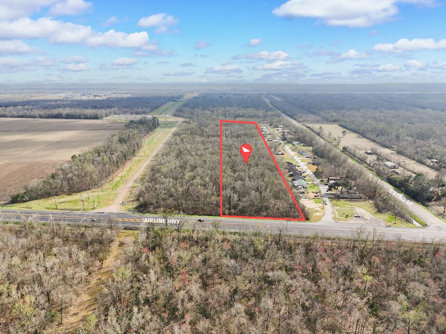 ±16-Acre Development Tract with Airline Hwy Frontage